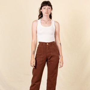Big Bud Press Work Pants, Fudgesicle Brown, Size M